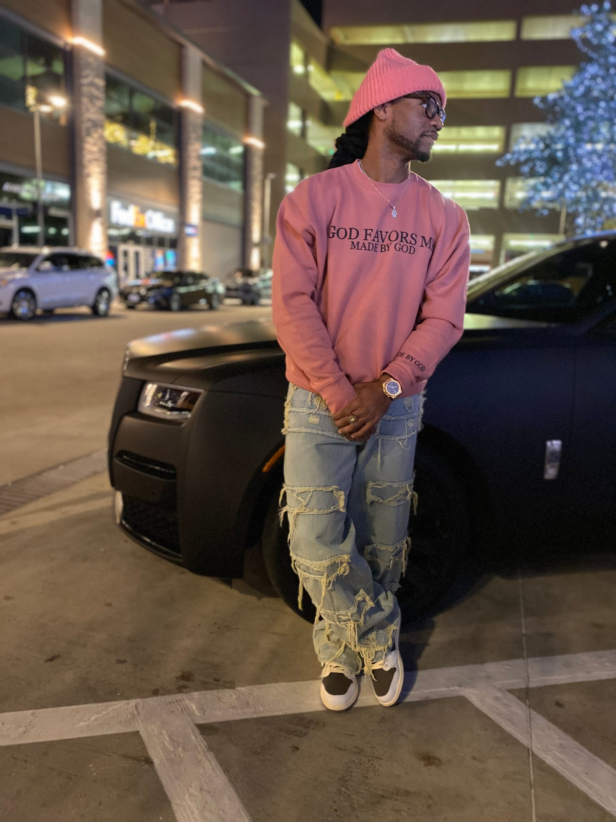 God Favors Me Crewneck