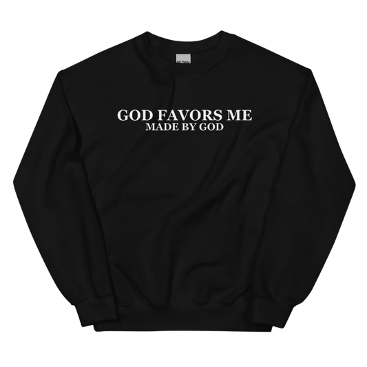 God Favors Me Crewneck