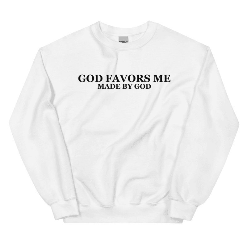 God Favors Me Crewneck