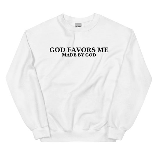 God Favors Me Crewneck